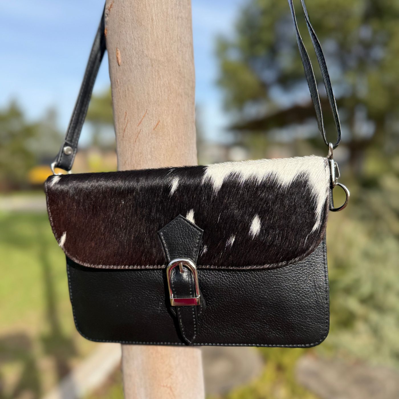 Cowhide Slim Fit Crossbody Purse (New Style) Leather Lovers