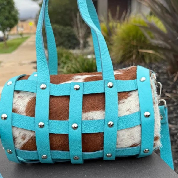 Shell Capsule Cowhide Leather Purse Leather Lovers