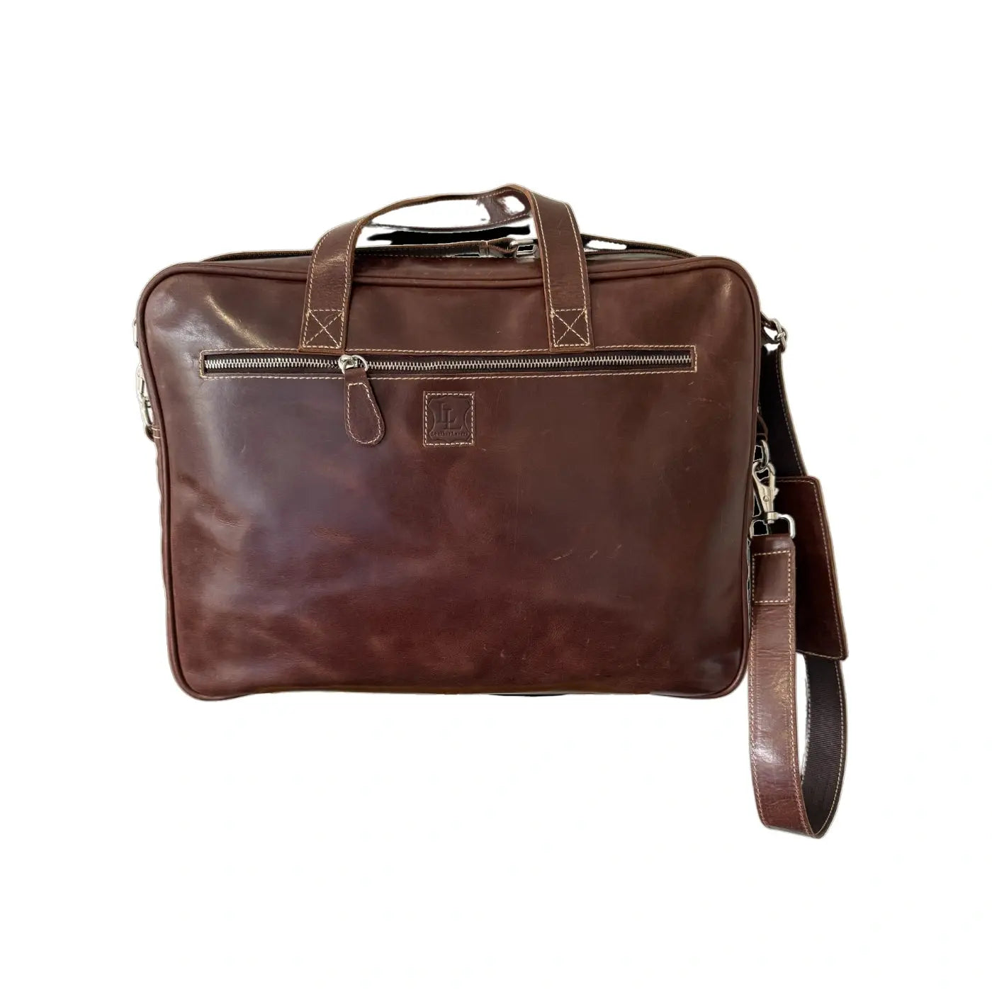 Leather Lovers – Cow Leather Briefcase Laptop Bag Leather Lovers