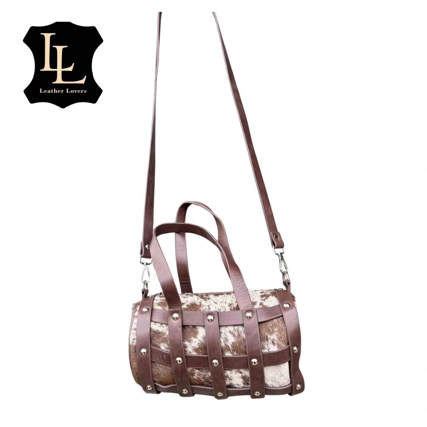 Shell Capsule Cowhide Leather Purse