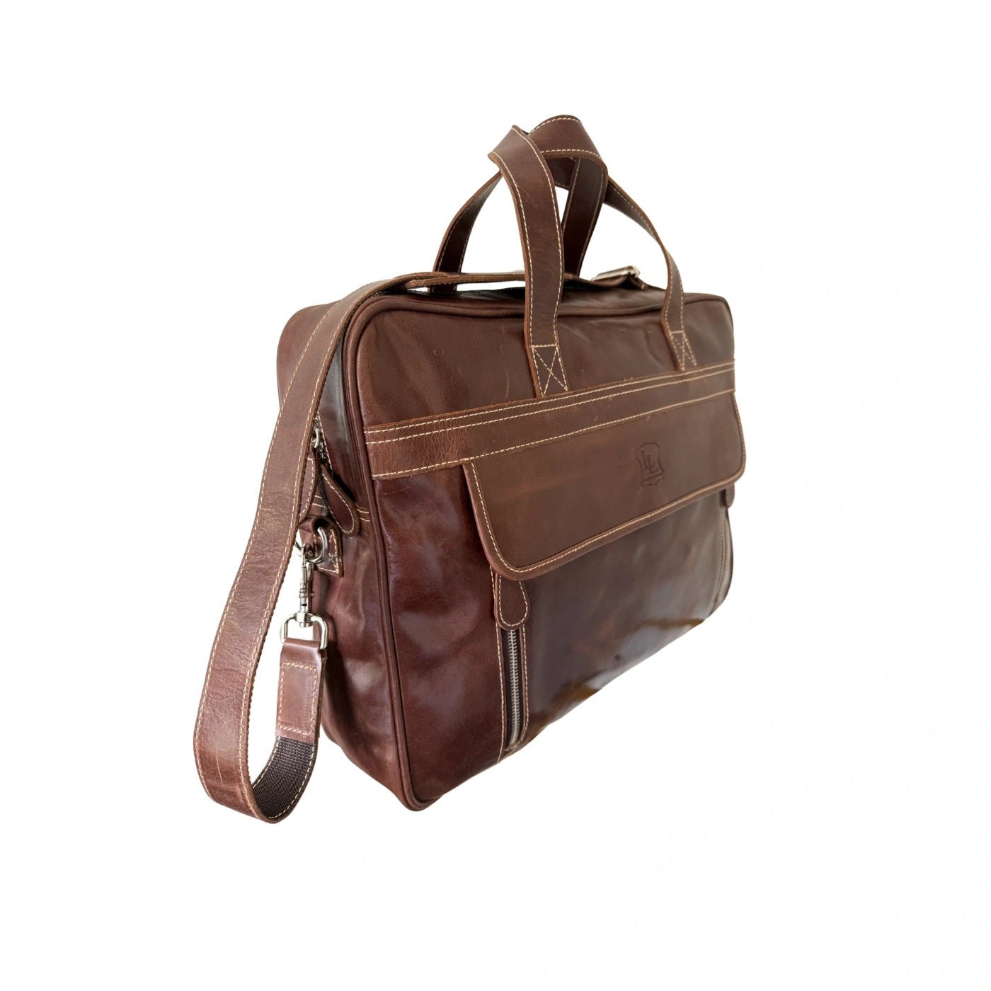 Leather Lovers – Cow Leather Briefcase Laptop Bag