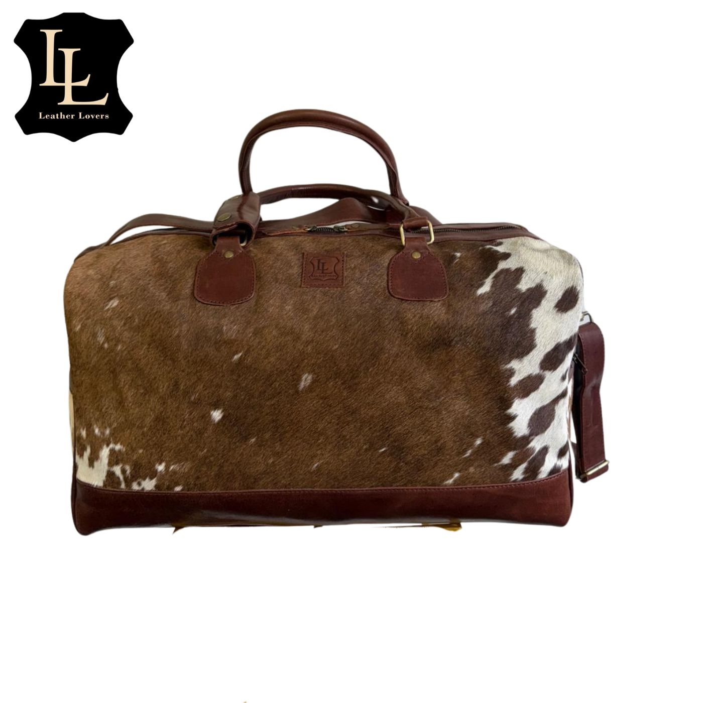 Leather Lovers Cowhide Large Duffel Bag Leather Lovers