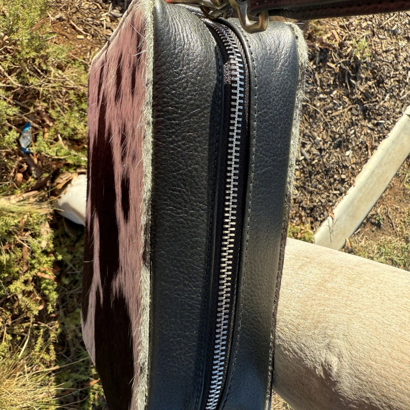 Cowhide Box Crossbody Bag for Women – Timeless Style Leather Lovers