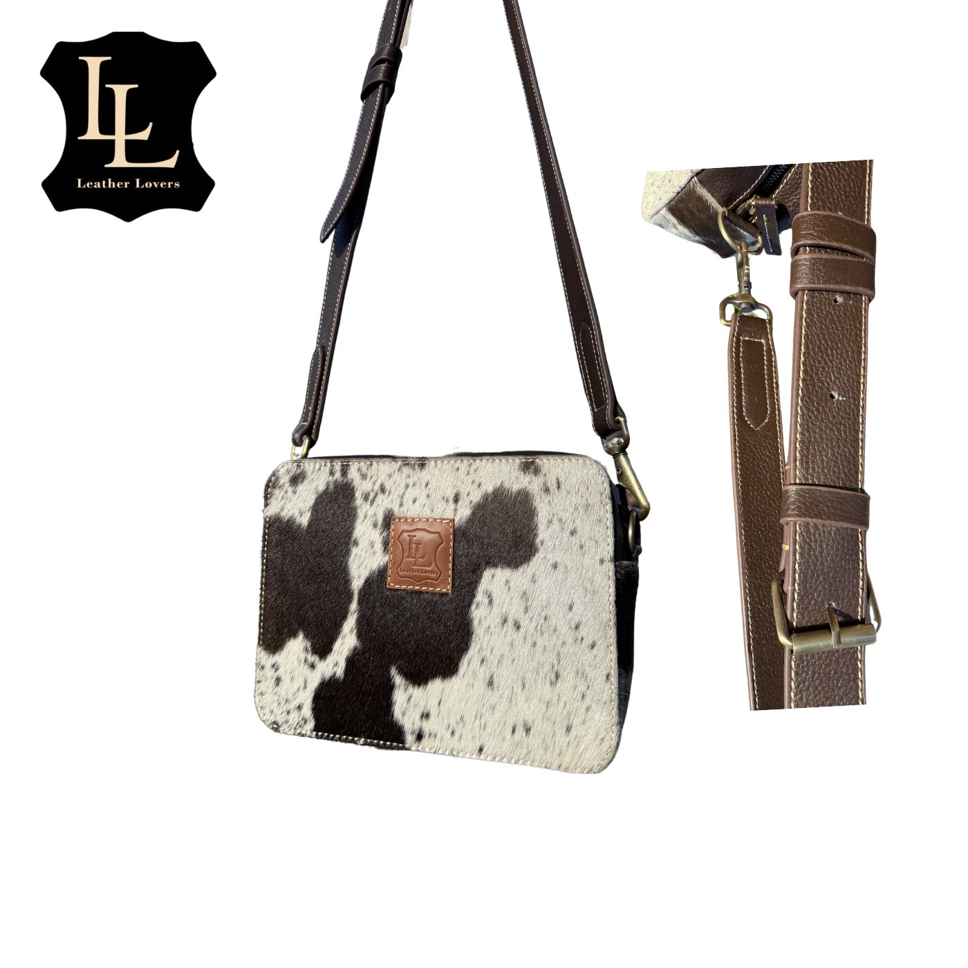 Cowhide Crossbody Bag Women Love | Genuine Leather Purse Australia Leather Lovers