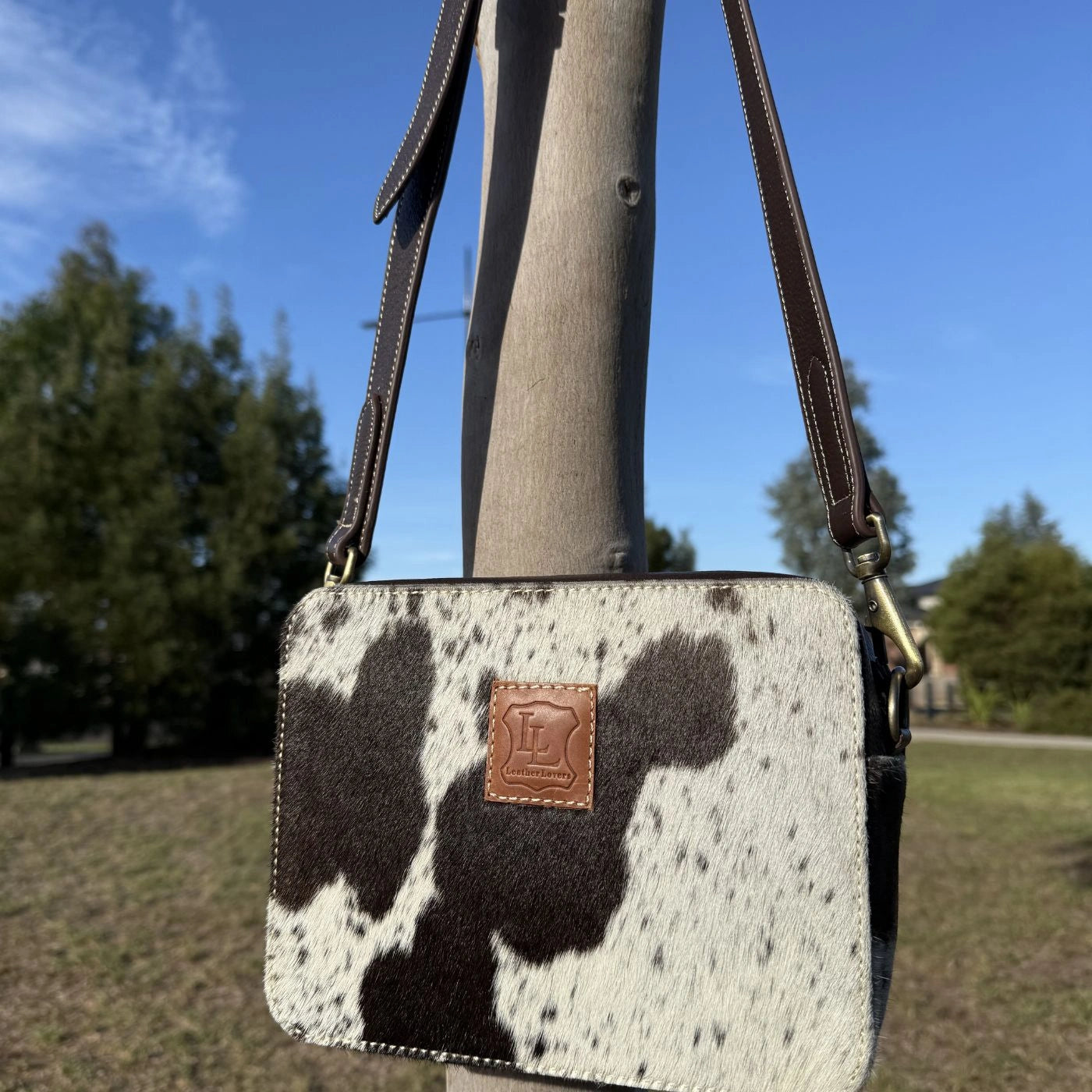 Cowhide Crossbody Bag Women Love | Genuine Leather Purse Australia Leather Lovers