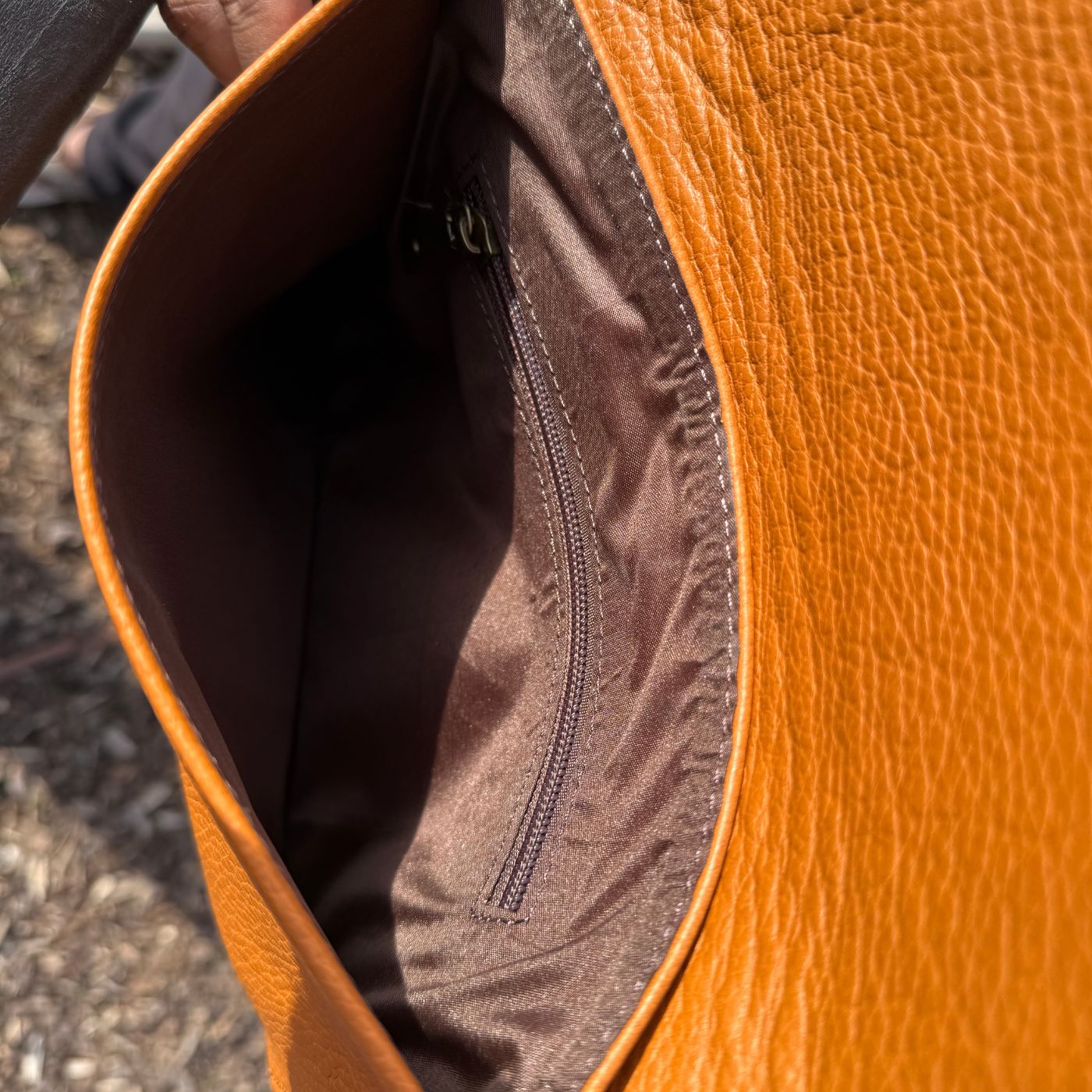 Slim Crossbody Bag Cowhide (New Style)