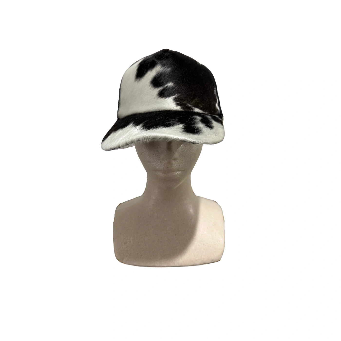 Leather Lovers Cow hide trucker P Cap Leather Lovers