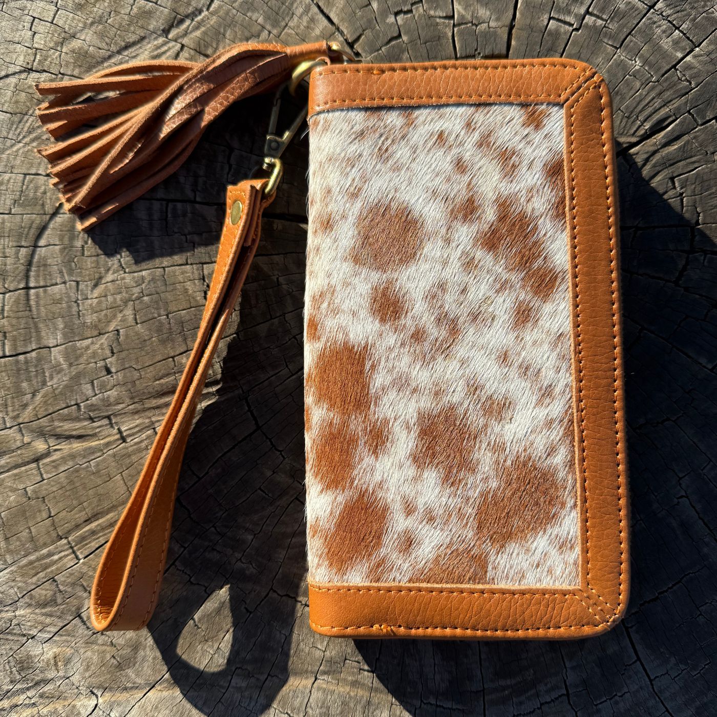 Cowhide Women’s Hand Wallet (Without Mirror) Leather Lovers