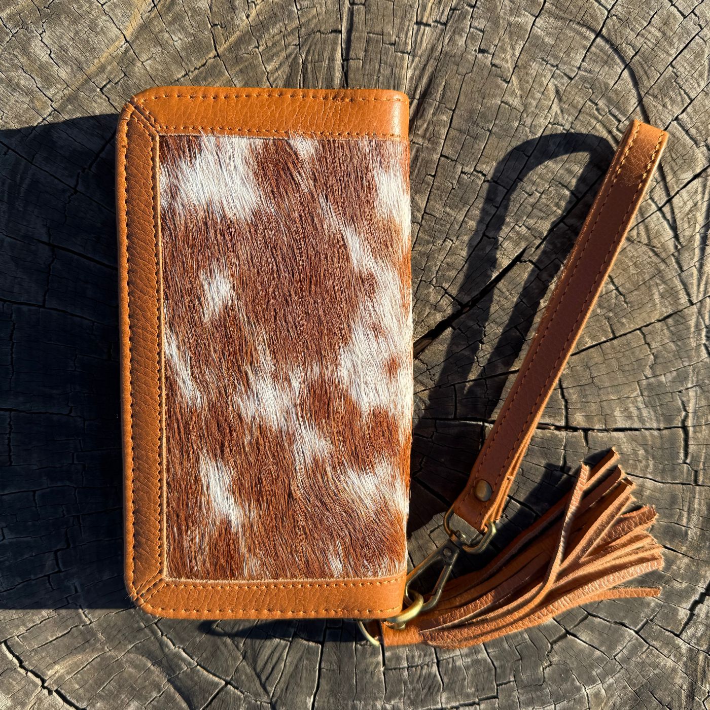 Cowhide Women’s Hand Wallet (Without Mirror) Leather Lovers