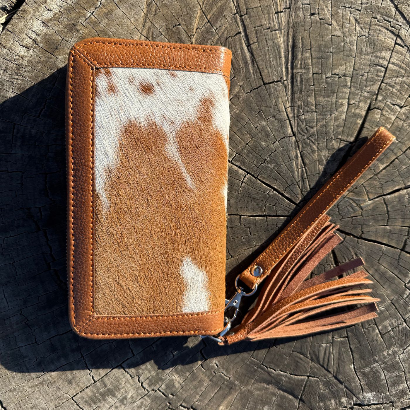 Cowhide Women’s Hand Wallet (Without Mirror) Leather Lovers