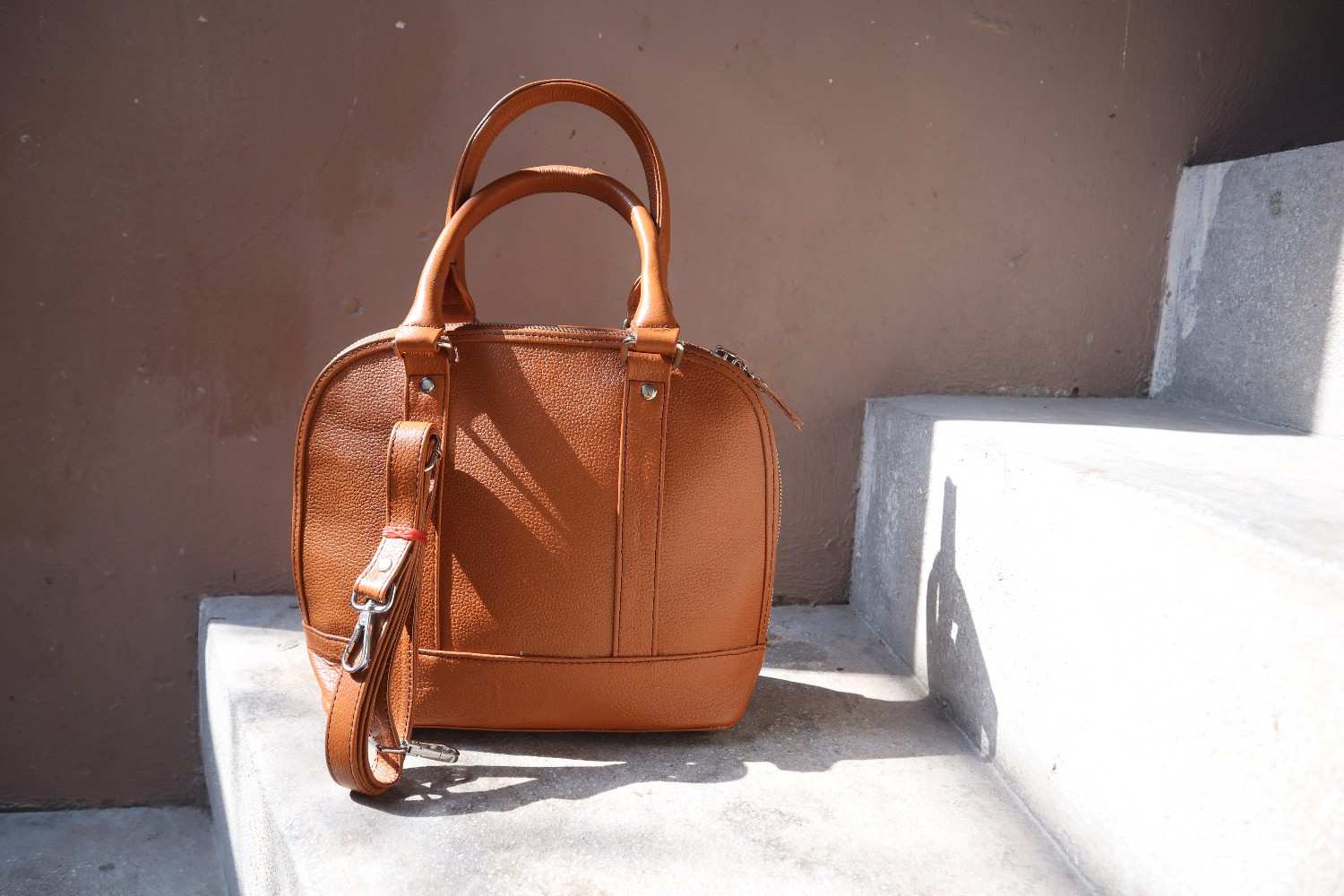 Classic Cowhide Tote Bag - Women Top Handle Handbag Leather Lovers