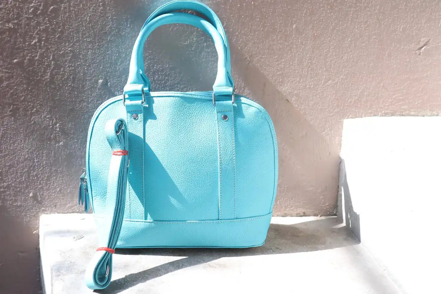 Classic Cowhide Tote Bag - Women Top Handle Handbag Leather Lovers