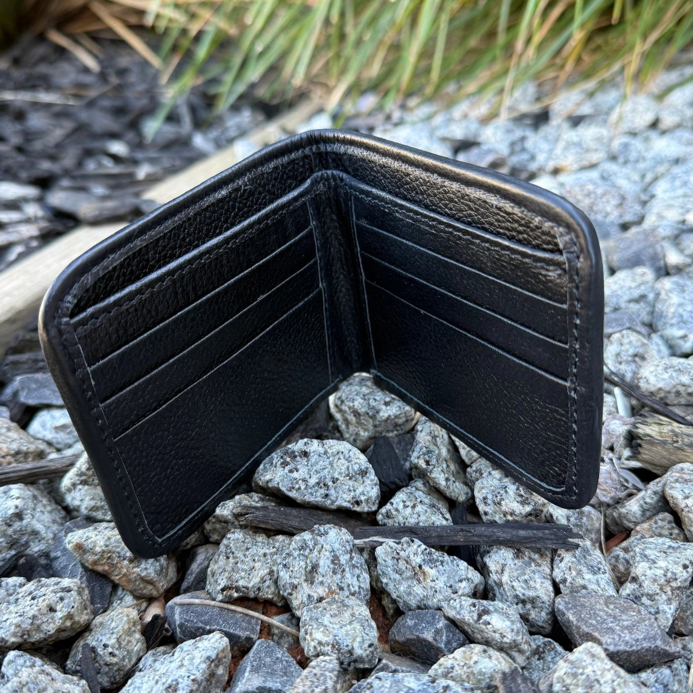 Men’s Cowhide Leather Wallet – Brown | Classic Bifold Design