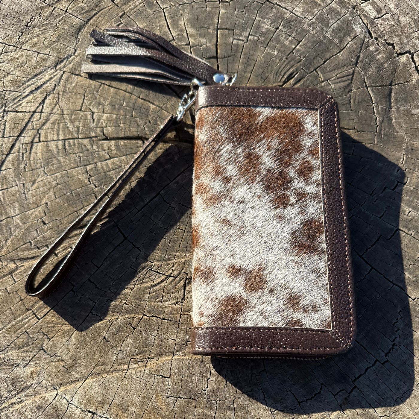 Cowhide Women’s Hand Wallet (Without Mirror)