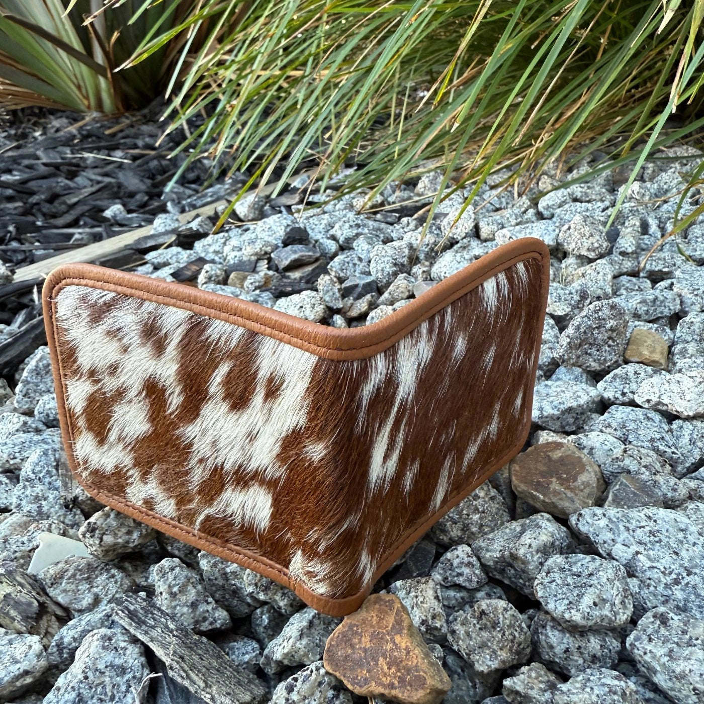 Men’s Cowhide Leather Wallet – Black & Brown | Classic Bifold Design