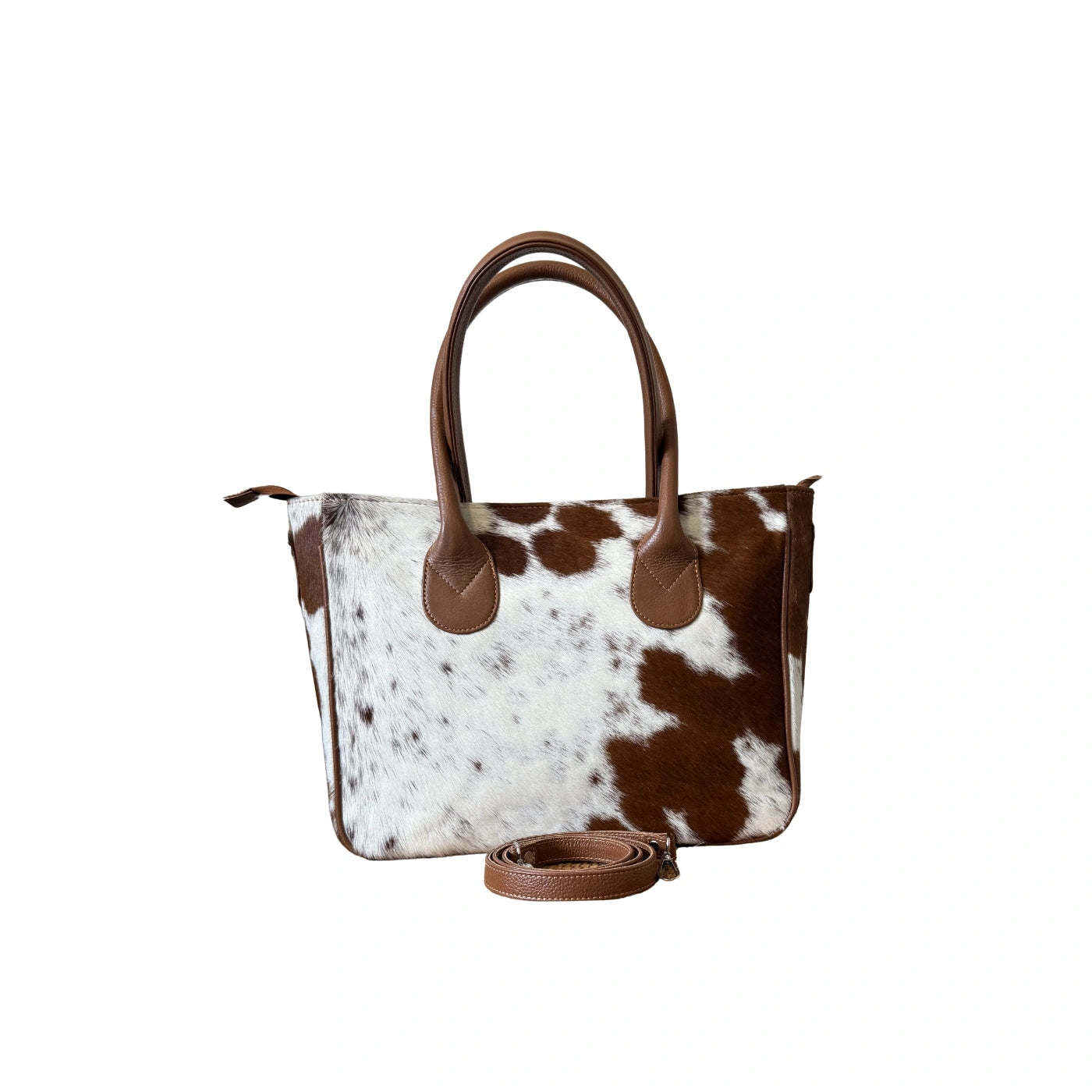 Leather Lovers Cowhide Tote Bag