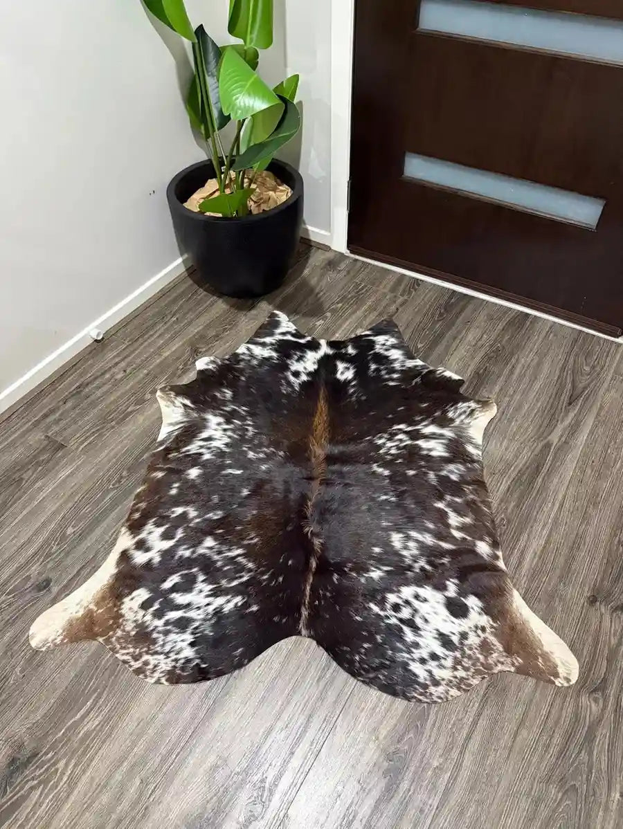 Chocolate Brown Cowhide Rug – Real Genuine Skin