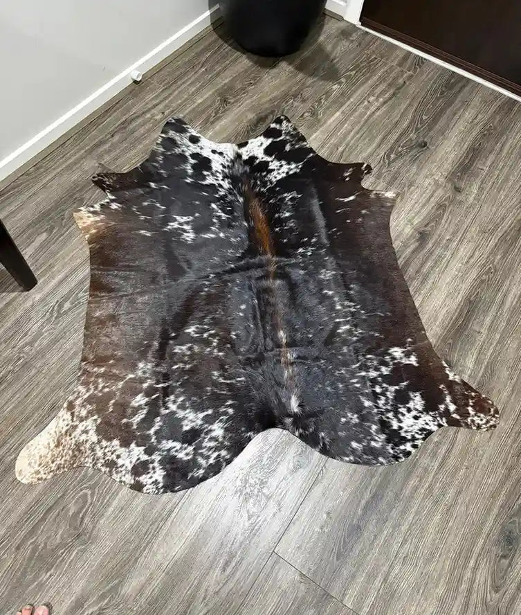 Chocolate Brown Cowhide Rug – Real Genuine Skin