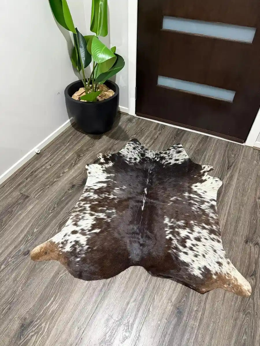 Chocolate Brown Cowhide Rug – Real Genuine Skin