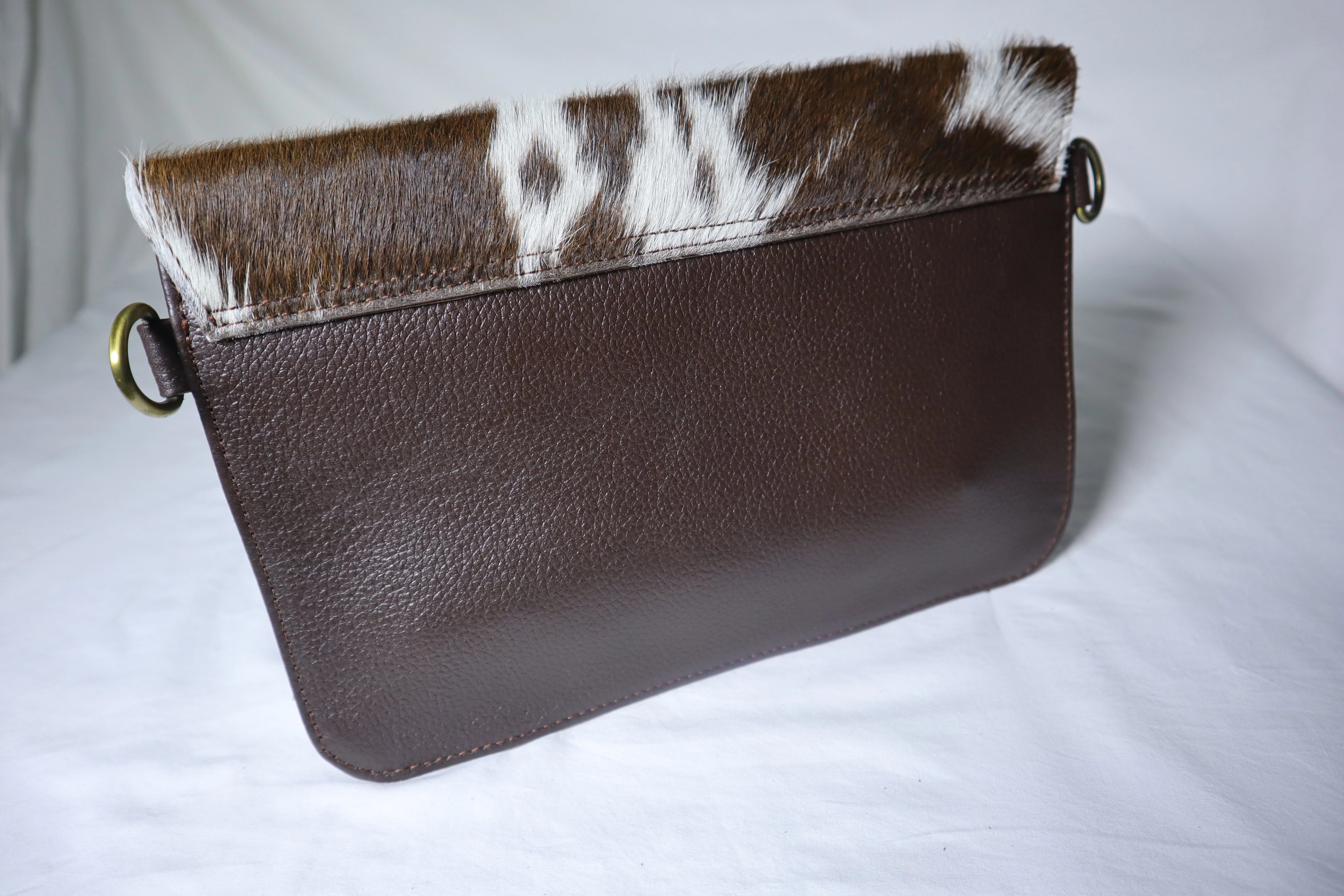 Slim Crossbody Bag Cowhide – Stylish Genuine Leather Bag for Women