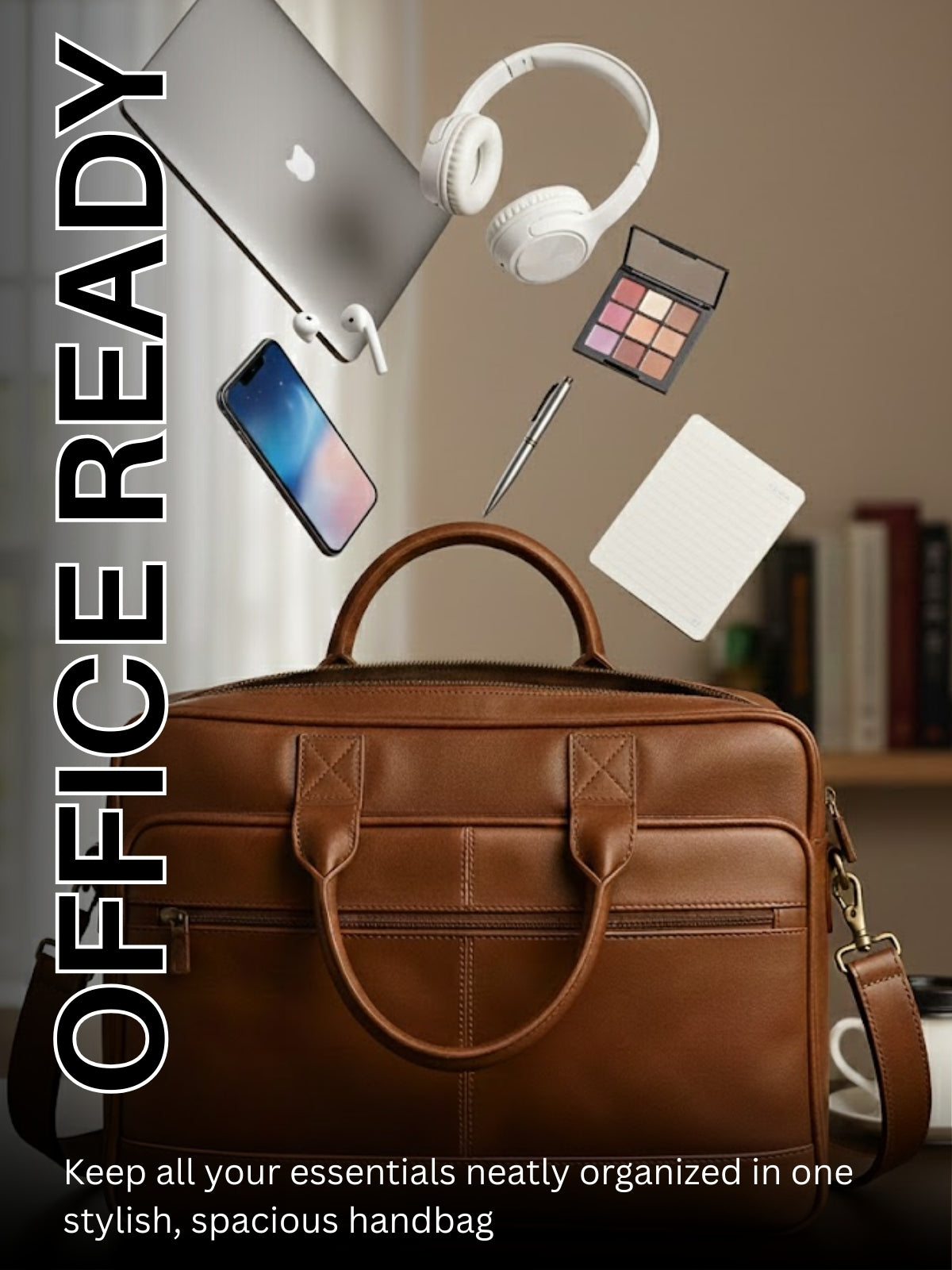 Natural Leather Laptop Bag – Sleek, Smart & Professional Carry Leather Lovers