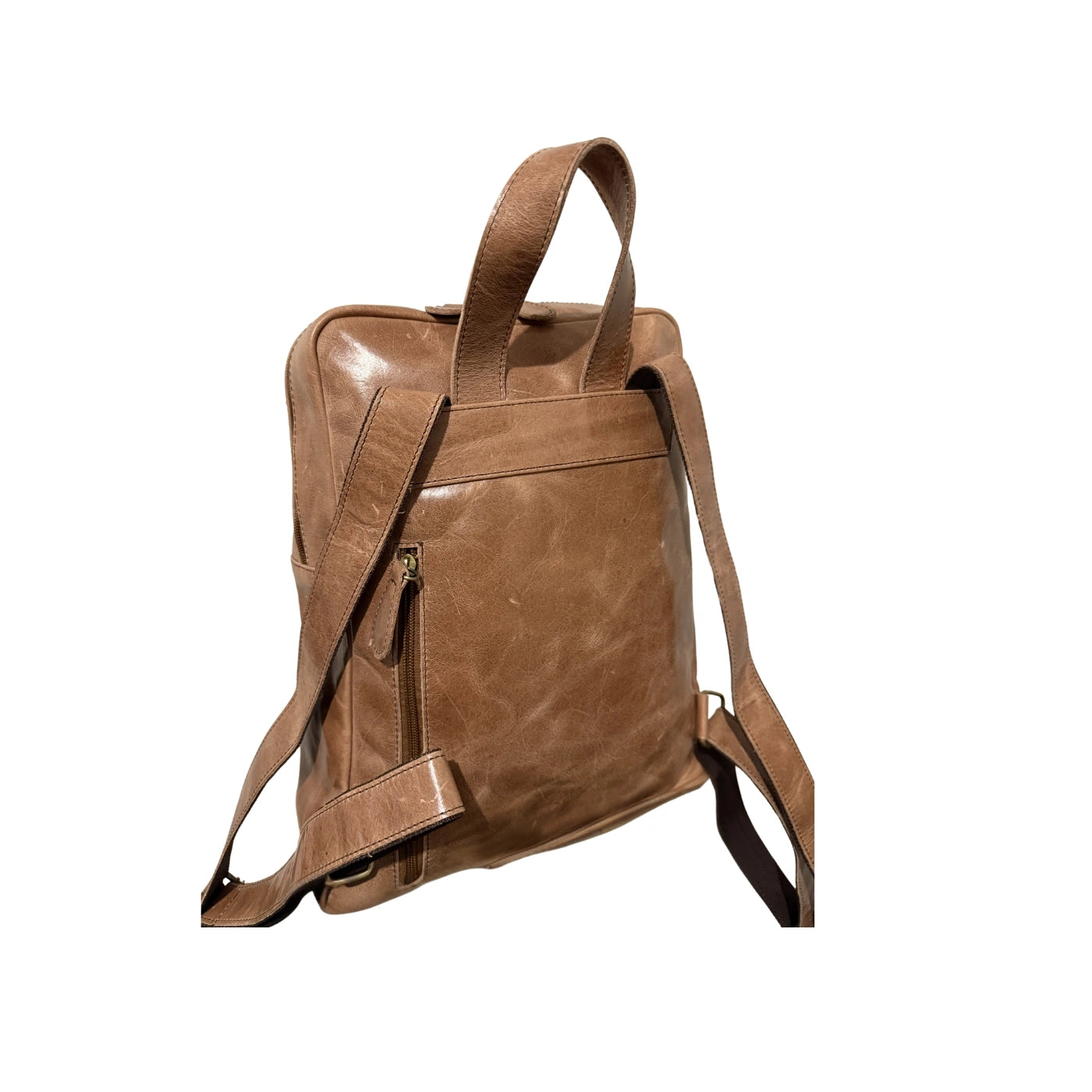 Cow Leather Multipurpose Backpack / Laptop Bag