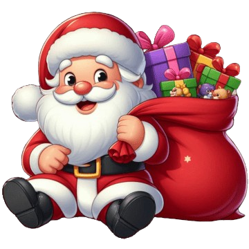 Santa with Gifts