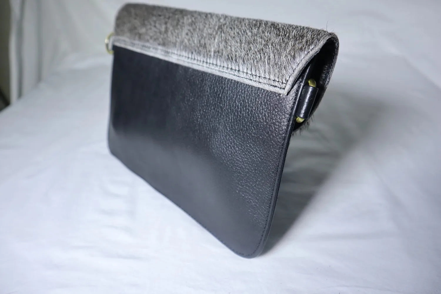 Slim Crossbody Bag Cowhide – Stylish Genuine Leather Bag for Women