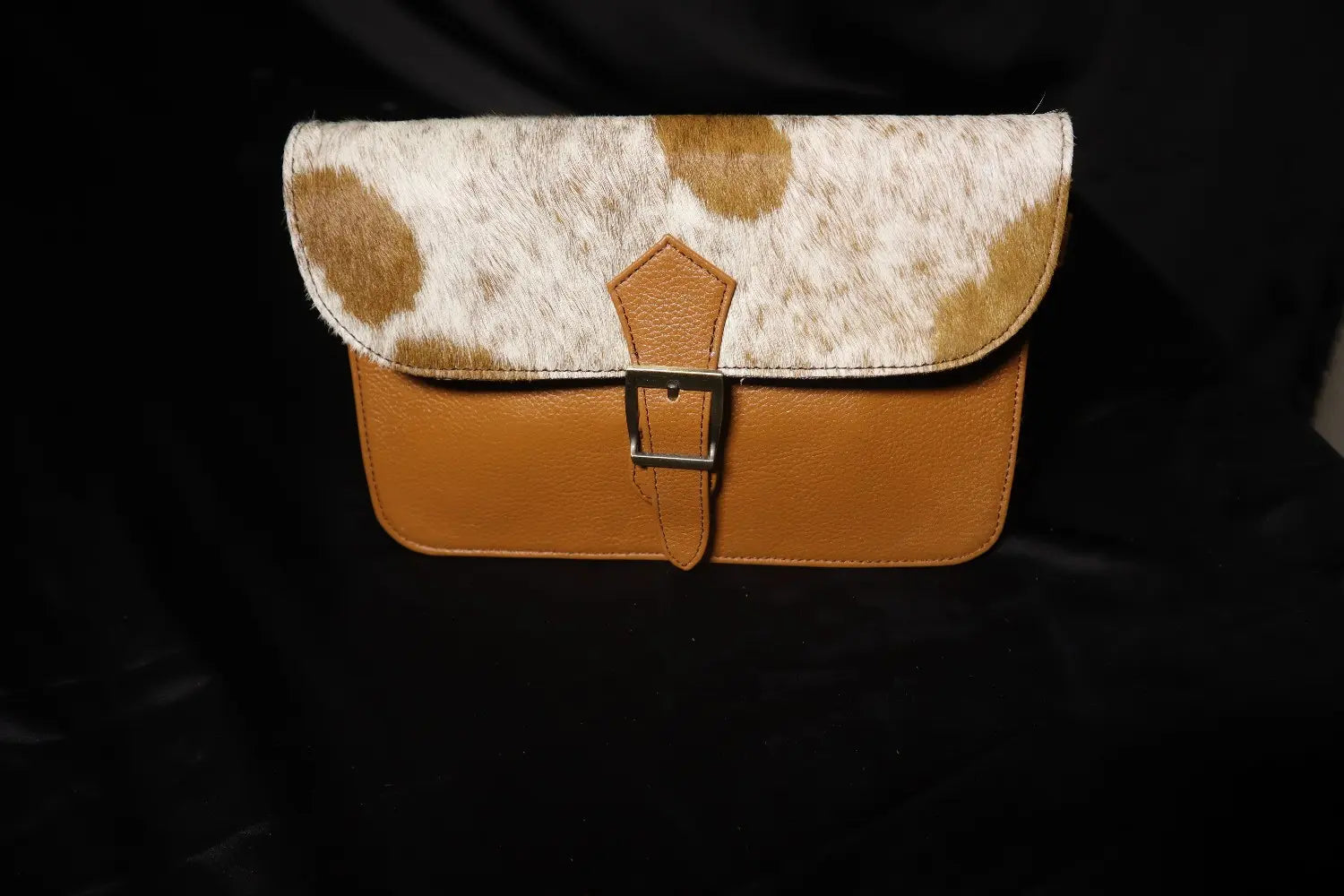 Slim Crossbody Bag Cowhide – Stylish Genuine Leather Bag for Women